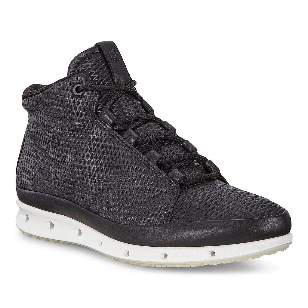 Ecco Cool Womens Sneakers In Black Sale - India SGK-698302